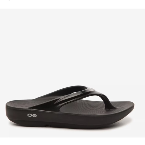 Oofos OOriginal Black Recovery Sandals | Women’s Size 10 EU 41 - Picture 1 of 8